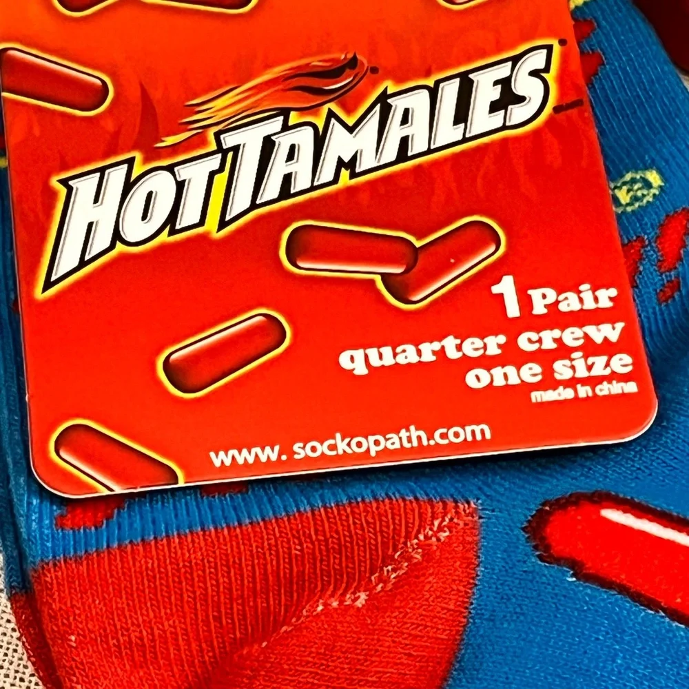 Hot Girl Tamales Sock and Snack Bundle